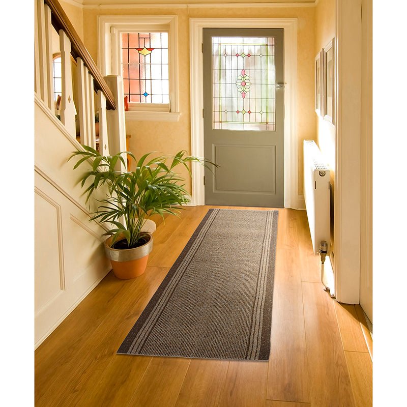 Brown Stair Runner / Kitchen Mat - Sydney (Custom Sizes Available) - Bargainia.com - 5056150264095 - RNR-SYD-BN-01FT