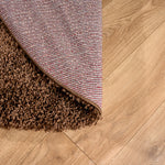Brown Thick Shaggy Rug - California - Bargainia.com - 