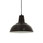 Bryen Black Metal Pendant Light - Bargainia.com - 5018705371368