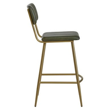 Buffalo Green Leather Bar Chair - Bargainia.com - 5018705992761