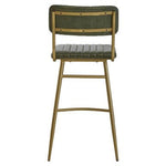 Buffalo Green Leather Bar Chair - Bargainia.com - 5018705992761
