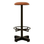 Buffalo Light Brown Leather Bar Stool - Bargainia.com - 5018705395920