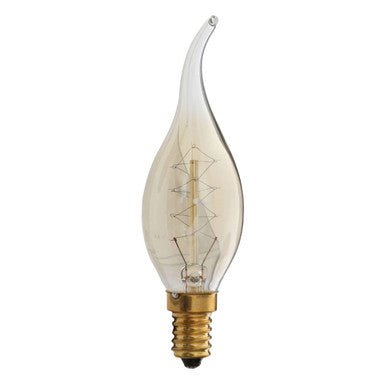 Bulbs C35t E14 220v 40 Watt Bulb - 115mm - Bargainia.com - 5018705794259