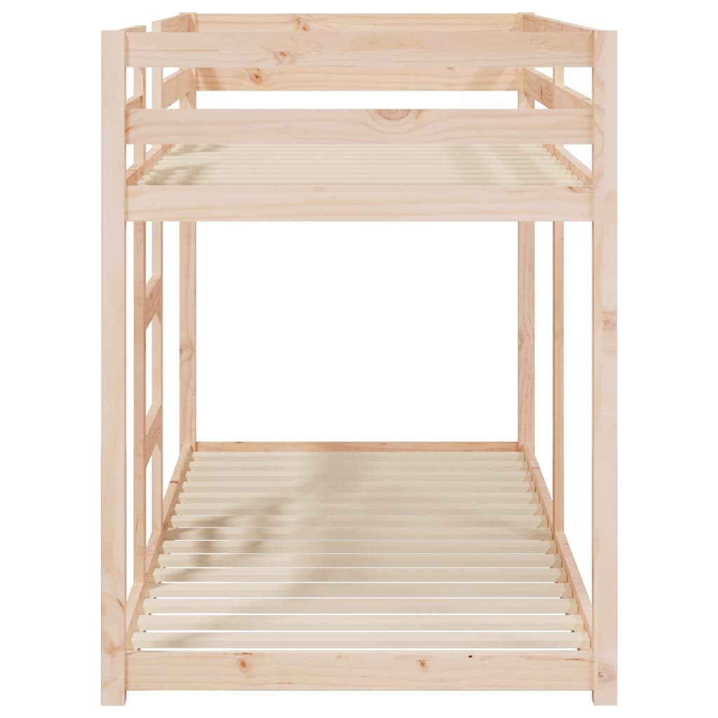Bunk Bed without Mattress 80x200 cm Solid Wood Pine - Bargainia.com - 8720287215295 - 821649