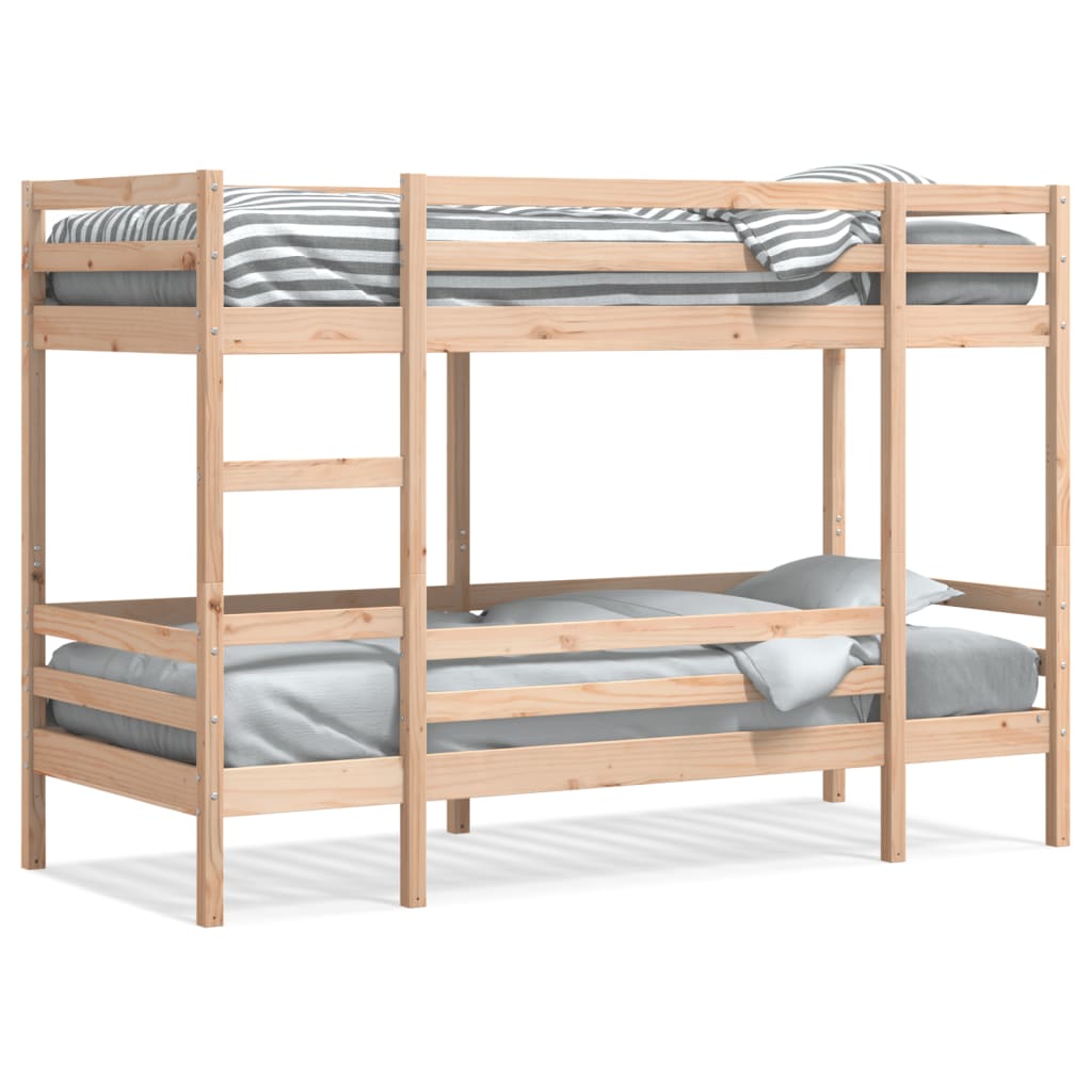 Bunk Bed without Mattress 80x200 cm Solid Wood Pine - Bargainia.com - 8721102803499 - 3284215