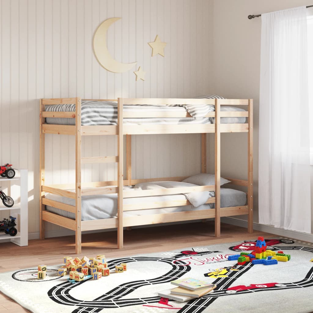 Bunk Bed without Mattress 80x200 cm Solid Wood Pine - Bargainia.com - 8721102803499 - 3284215