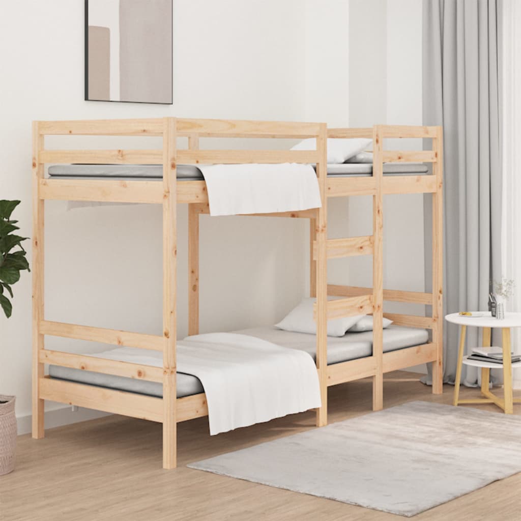 Bunk Bed without Mattress 90x200 cm Solid Wood Pine - Bargainia.com - 8720287216582 - 3139829