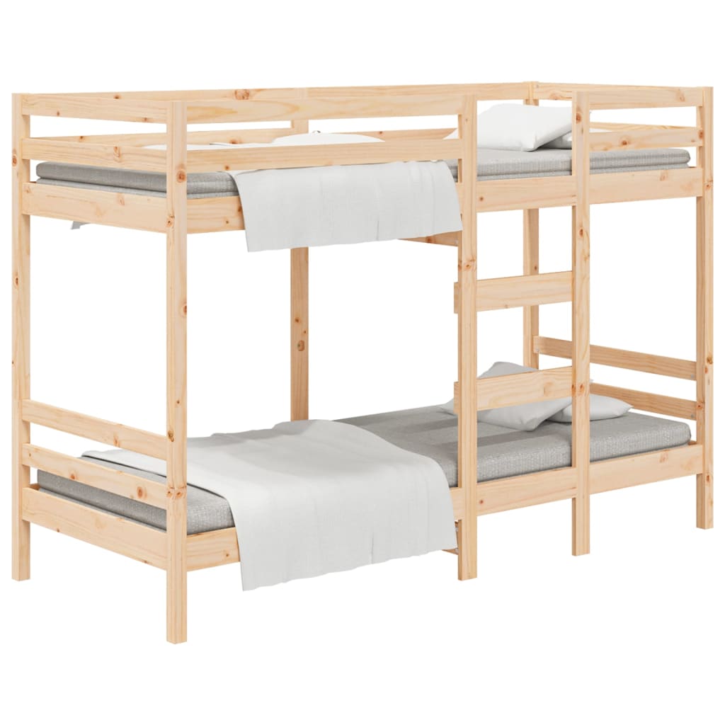 Bunk Bed without Mattress 90x200 cm Solid Wood Pine - Bargainia.com - 8720287216582 - 3139829