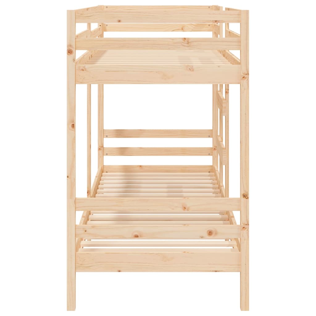 Bunk Bed without Mattress 90x200 cm Solid Wood Pine - Bargainia.com - 8720287216582 - 3139829