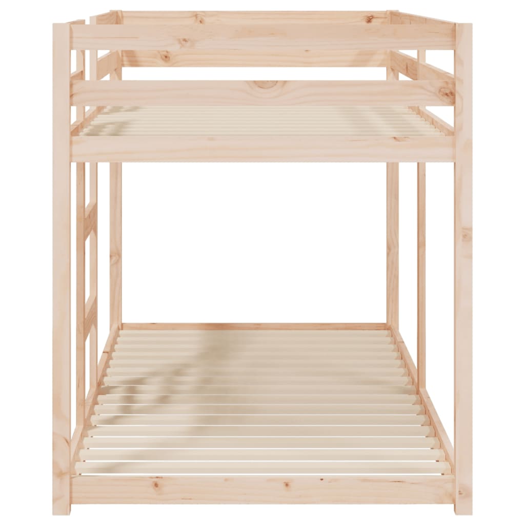 Bunk Bed without Mattress 90x200 cm Solid Wood Pine - Bargainia.com - 8721012215818 - 3206504