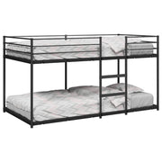 Bunk Bed without Mattress Black 100x190 cm Steel - Bargainia.com - 8721158512000 - 4019878