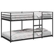 Bunk Bed without Mattress Black 80x200 cm Steel - Bargainia.com - 8721158511973 - 4019875