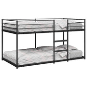 Bunk Bed without Mattress Black 90x200 cm Steel - Bargainia.com - 8721158511997 - 4019877