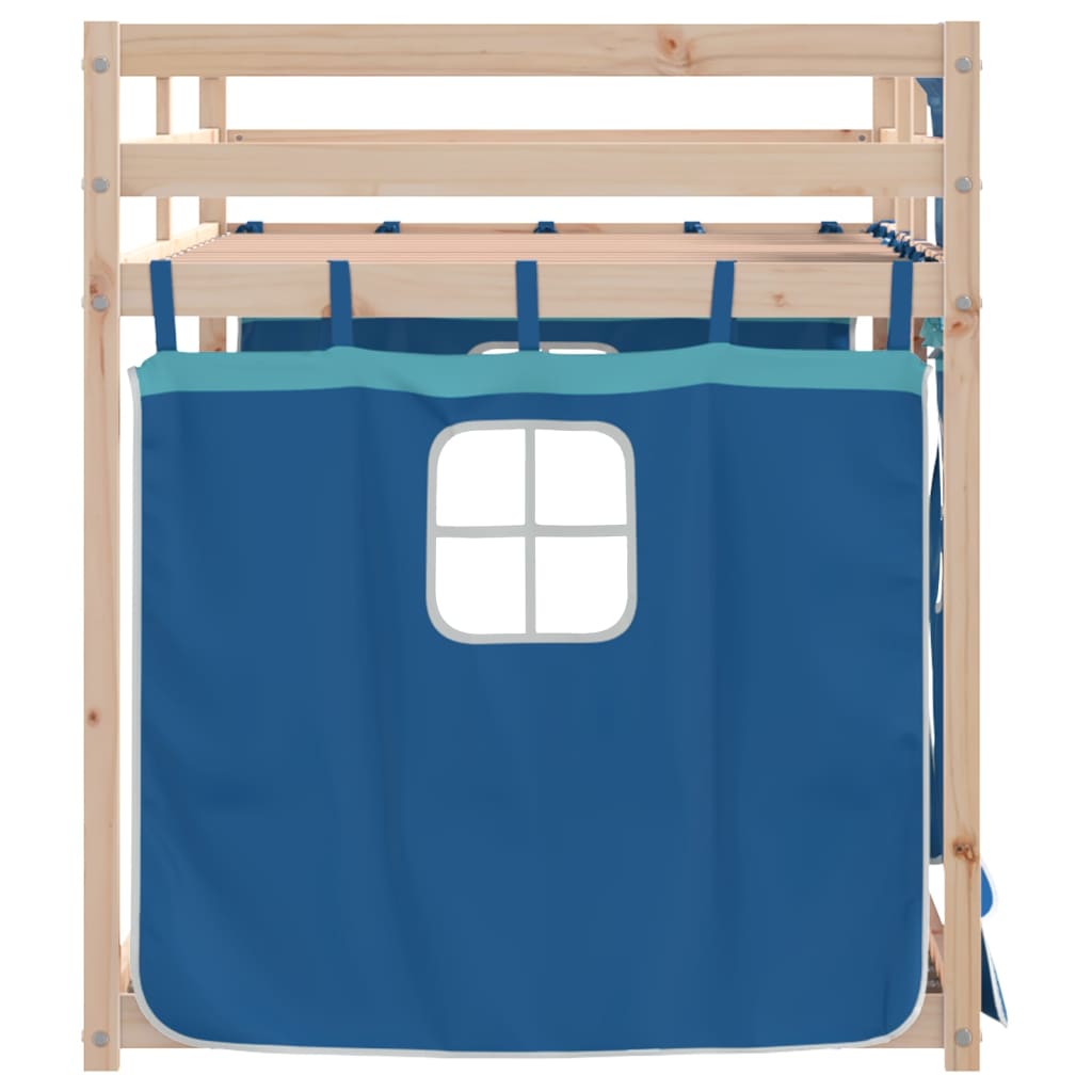 Bunk Bed without Mattress Blue 80x200 cm Solid Wood Pine - Bargainia.com - 8721102689390 - 3283899