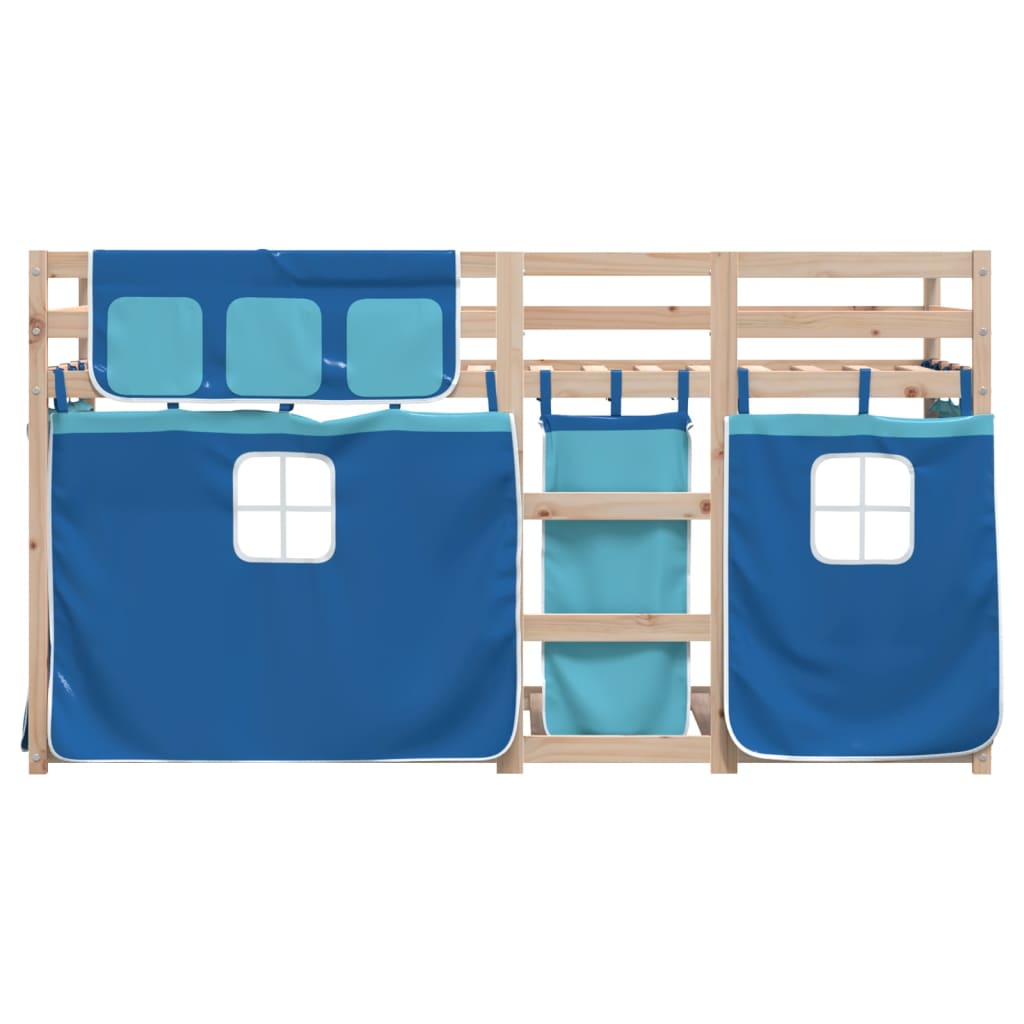 Bunk Bed without Mattress Blue 80x200 cm Solid Wood Pine - Bargainia.com - 8721102689390 - 3283899