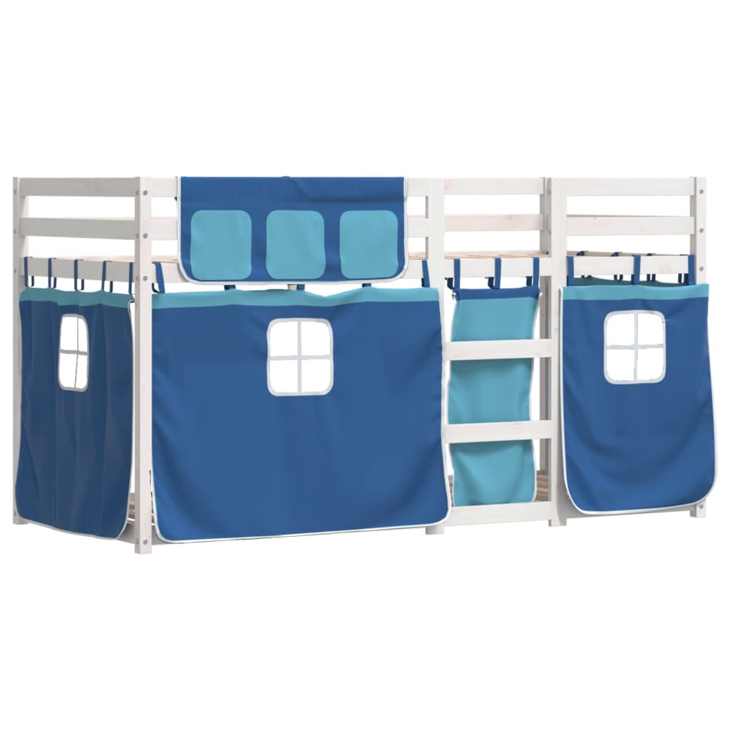 Bunk Bed without Mattress Blue 90x200 cm Solid Wood Pine - Bargainia.com - 8721102689727 - 3283932