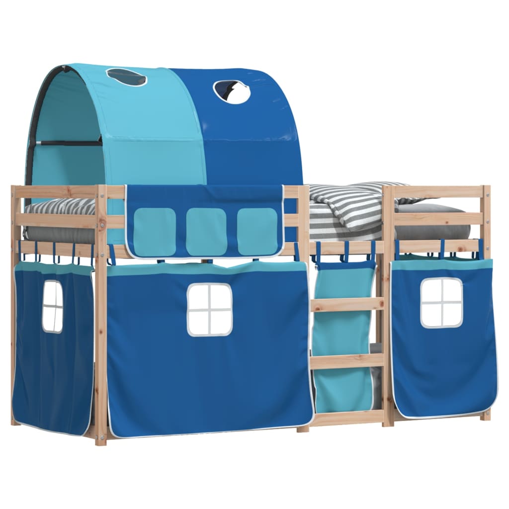 Bunk Bed without Mattress Blue 90x200 cm Solid Wood Pine - Bargainia.com - 8721102690594 - 3284019