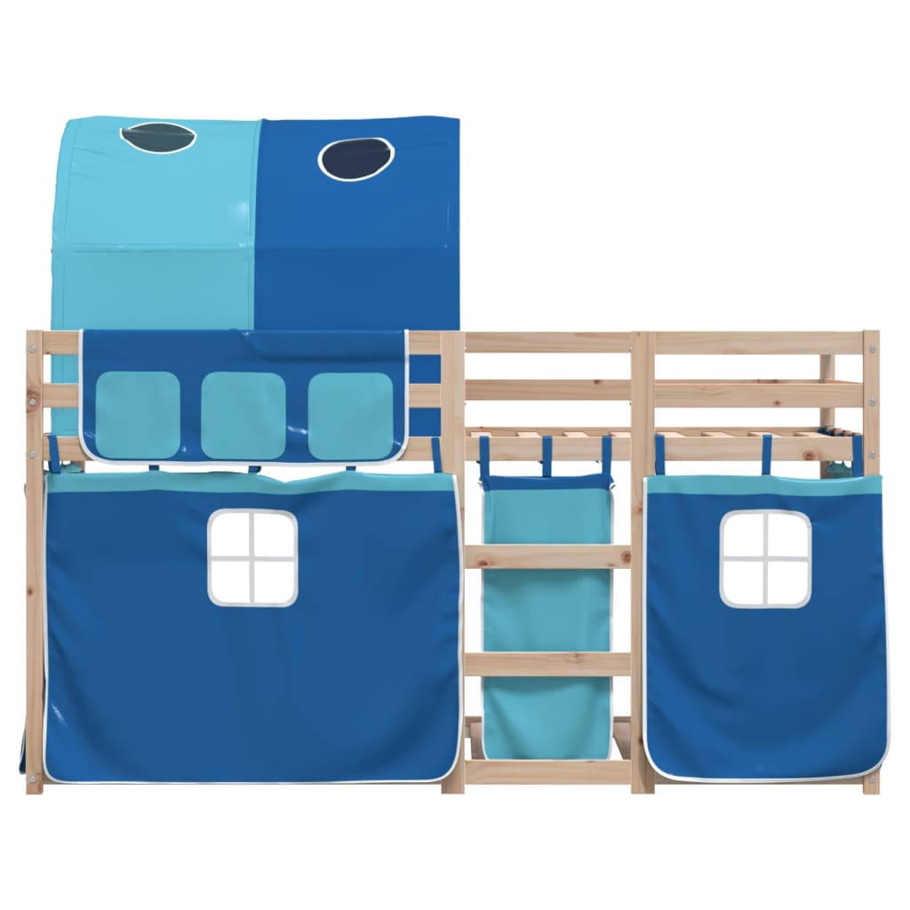 Bunk Bed without Mattress Blue 90x200 cm Solid Wood Pine - Bargainia.com - 8721102690594 - 3284019