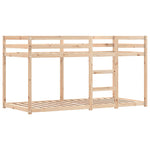Bunk Bed without Mattress Pink 90x200 cm Solid Wood Pine - Bargainia.com - 