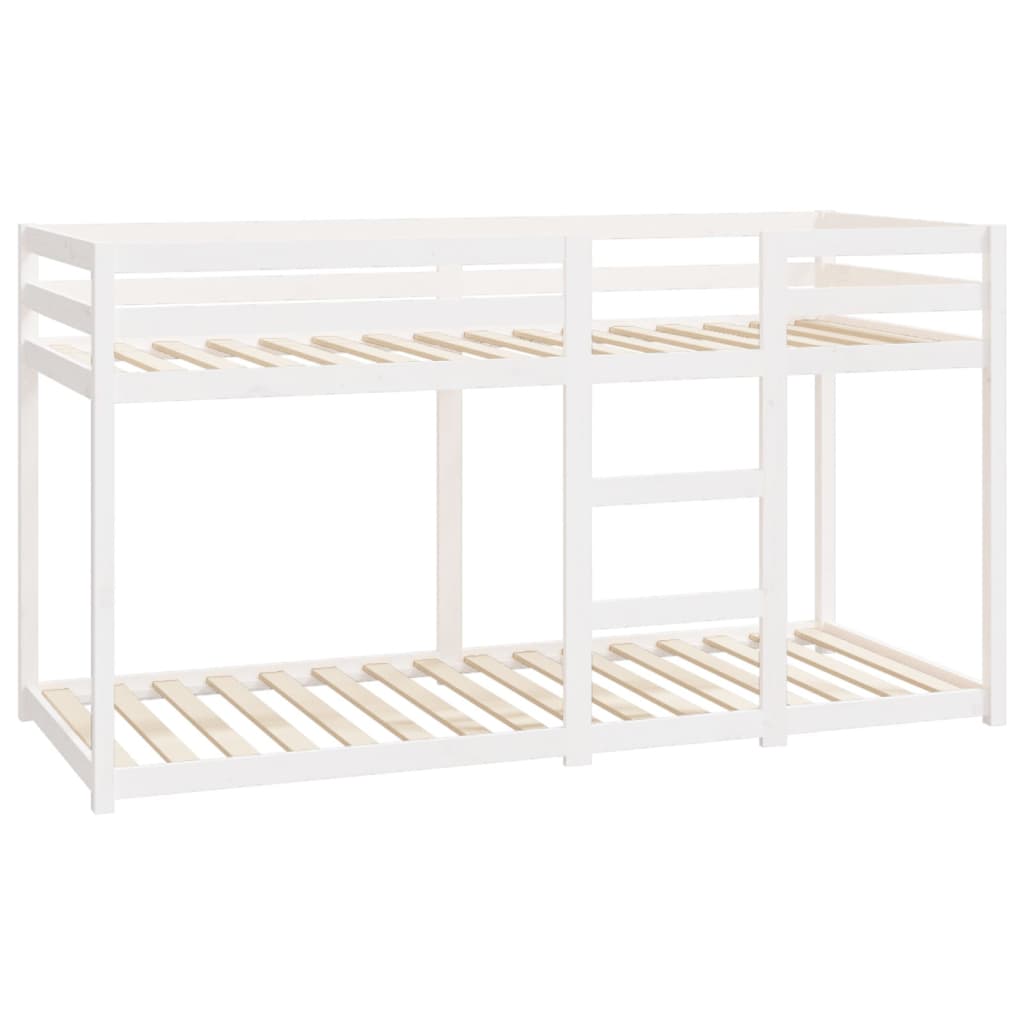Bunk Bed without Mattress White 80x200 cm Solid Wood Pine - Bargainia.com - 8720287215301 - 821650