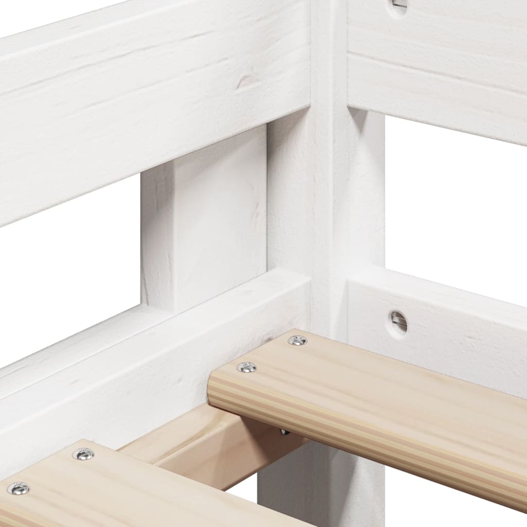 Bunk Bed without Mattress White 80x200 cm Solid Wood Pine - Bargainia.com - 8721102668937 - 3281995