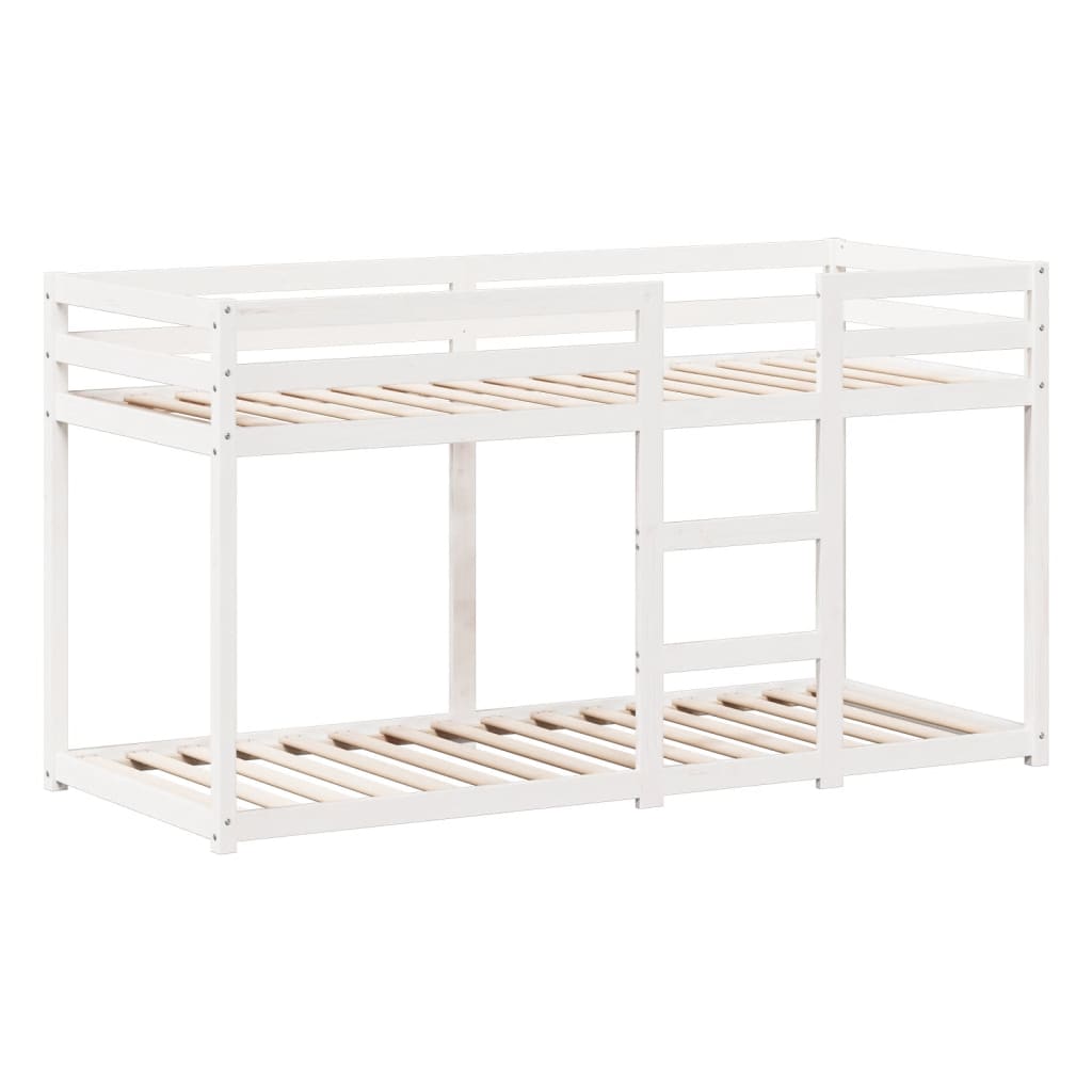 Bunk Bed without Mattress White 80x200 cm Solid Wood Pine - Bargainia.com - 8721102668937 - 3281995