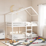 Bunk Bed without Mattress White 80x200 cm Solid Wood Pine - Bargainia.com - 8721102669408 - 3282042