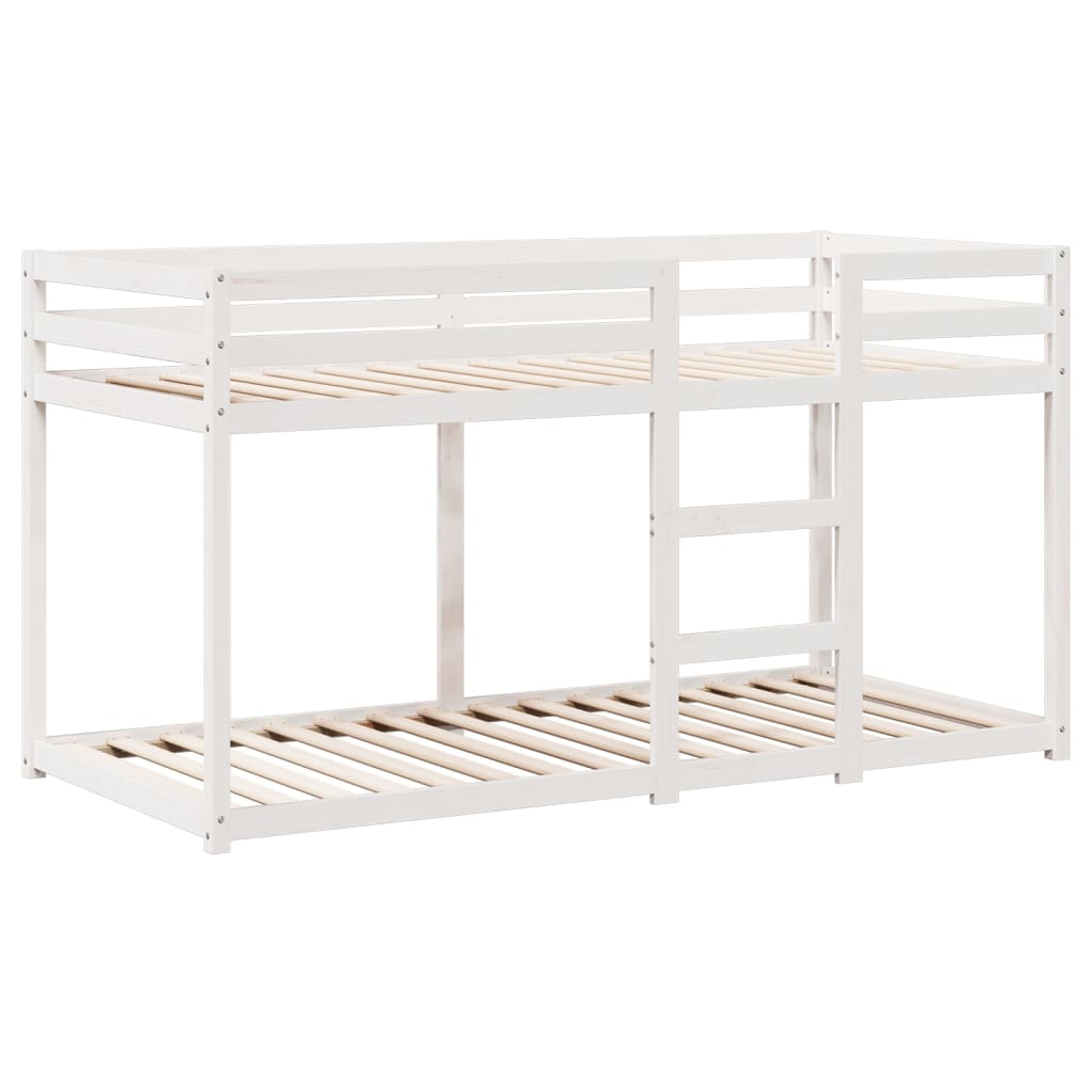 Bunk Bed without Mattress White 80x200 cm Solid Wood Pine - Bargainia.com - 8721102669408 - 3282042