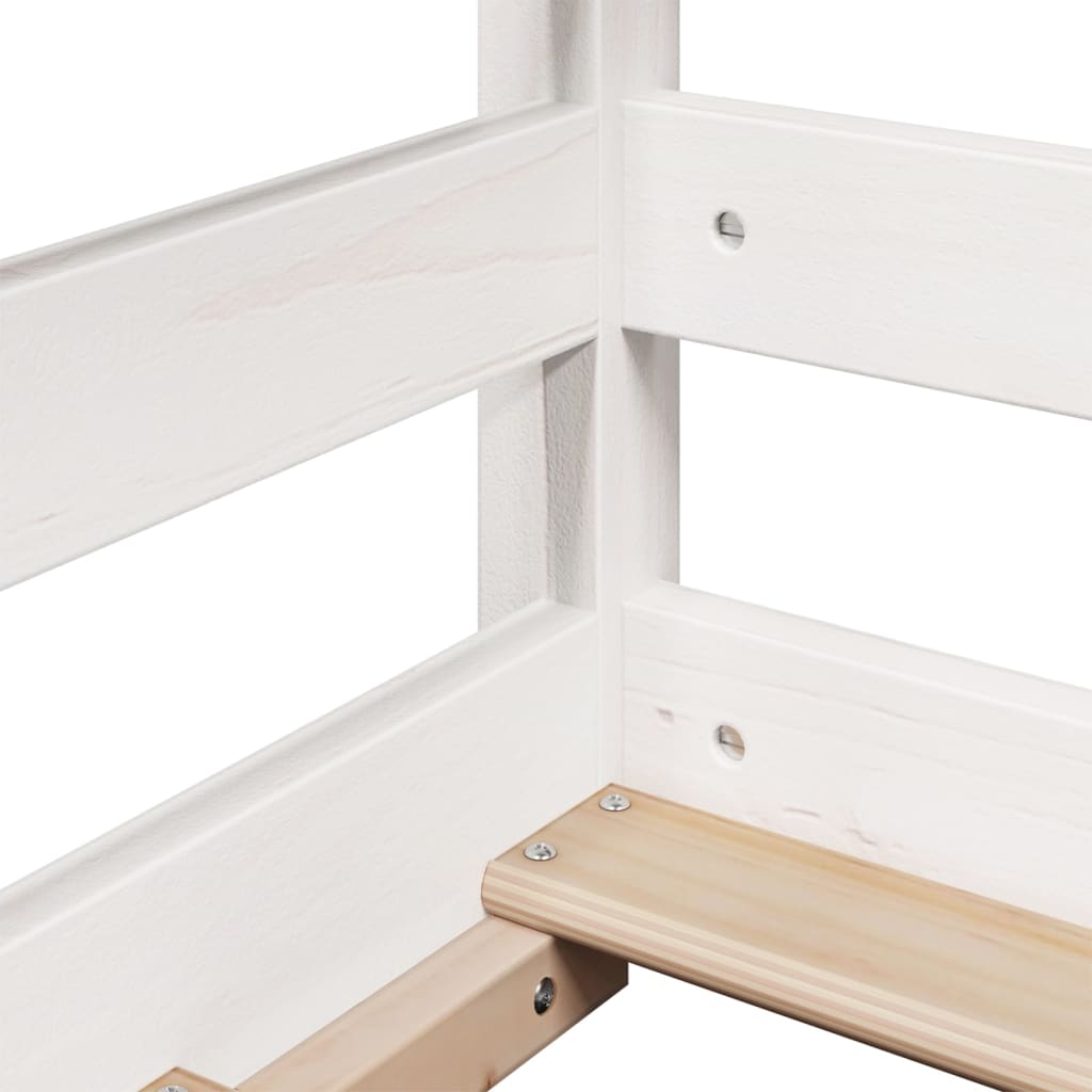 Bunk Bed without Mattress White 80x200 cm Solid Wood Pine - Bargainia.com - 8721102669804 - 3282082
