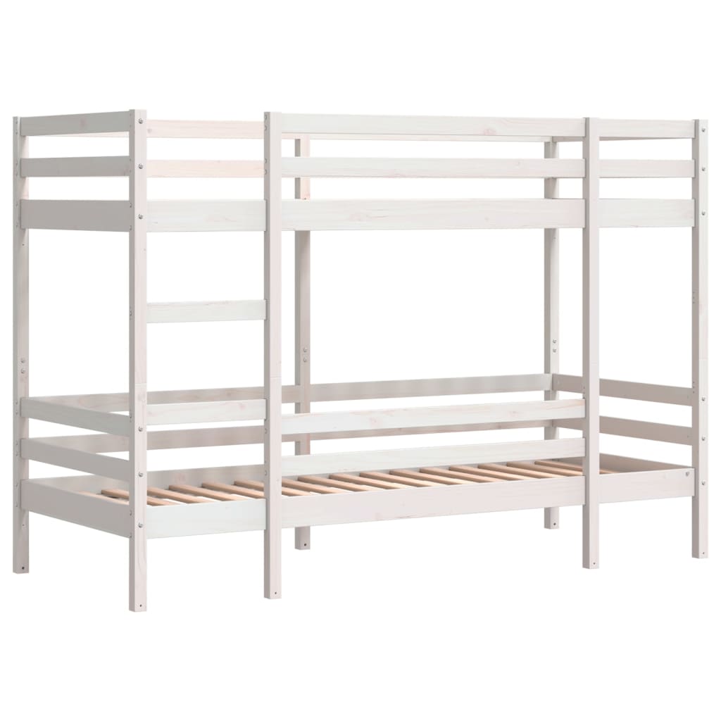 Bunk Bed without Mattress White 80x200 cm Solid Wood Pine - Bargainia.com - 8721102803505 - 3284216