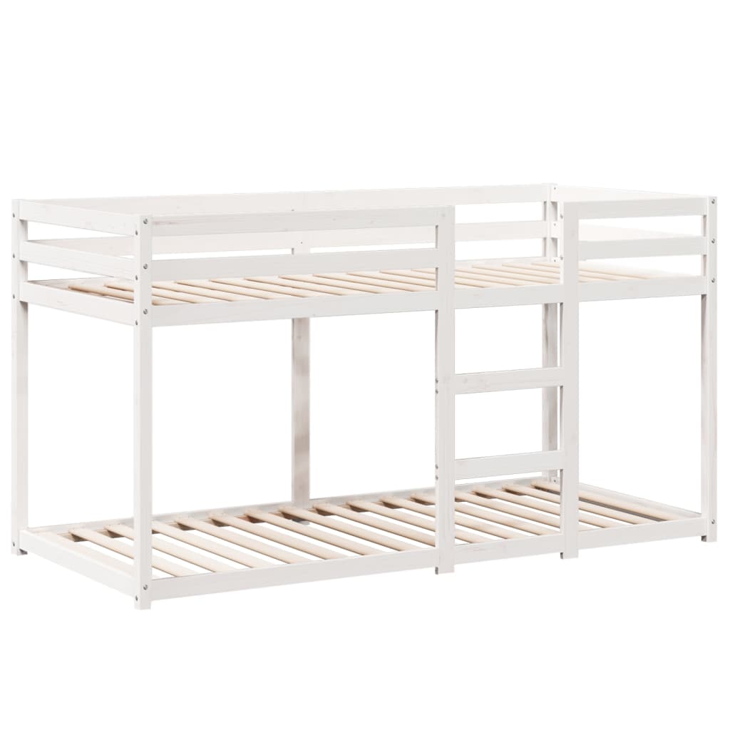 Bunk Bed without Mattress White 90x200 cm Solid Wood Pine - Bargainia.com - 8721102668692 - 3281971