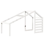 Bunk Bed without Mattress White 90x200 cm Solid Wood Pine - Bargainia.com - 
