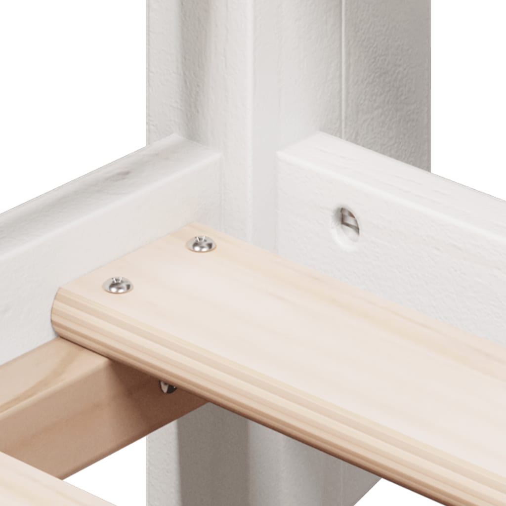 Bunk Bed without Mattress White 90x200 cm Solid Wood Pine - Bargainia.com - 8721102669385 - 3282040