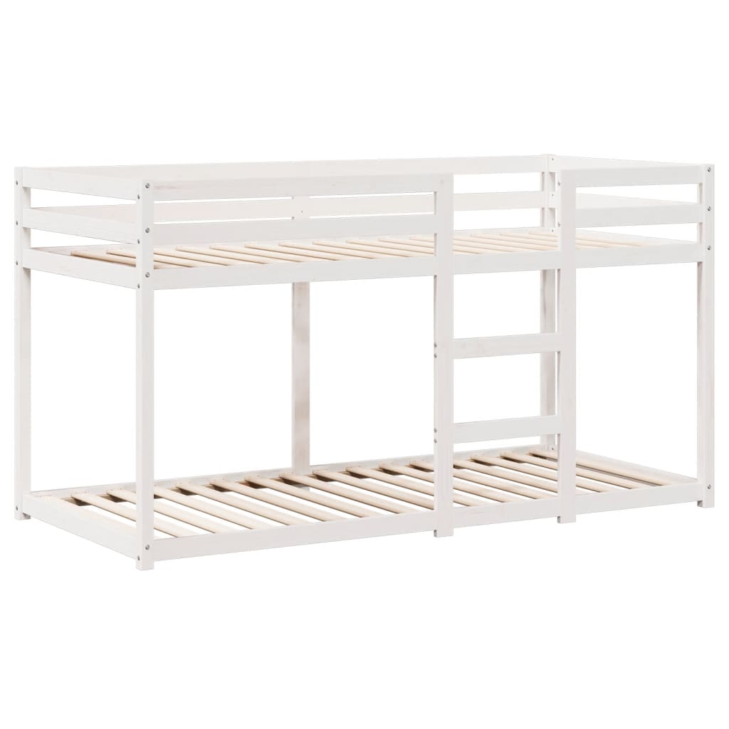 Bunk Bed without Mattress White 90x200 cm Solid Wood Pine - Bargainia.com - 8721102669385 - 3282040