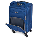 Cabin Bag Luggage Suitcase Set On Wheels - Set of 2 - Bargainia.com - 