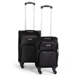 Cabin Bag Luggage Suitcase Set On Wheels - Set of 2 - Bargainia.com - 