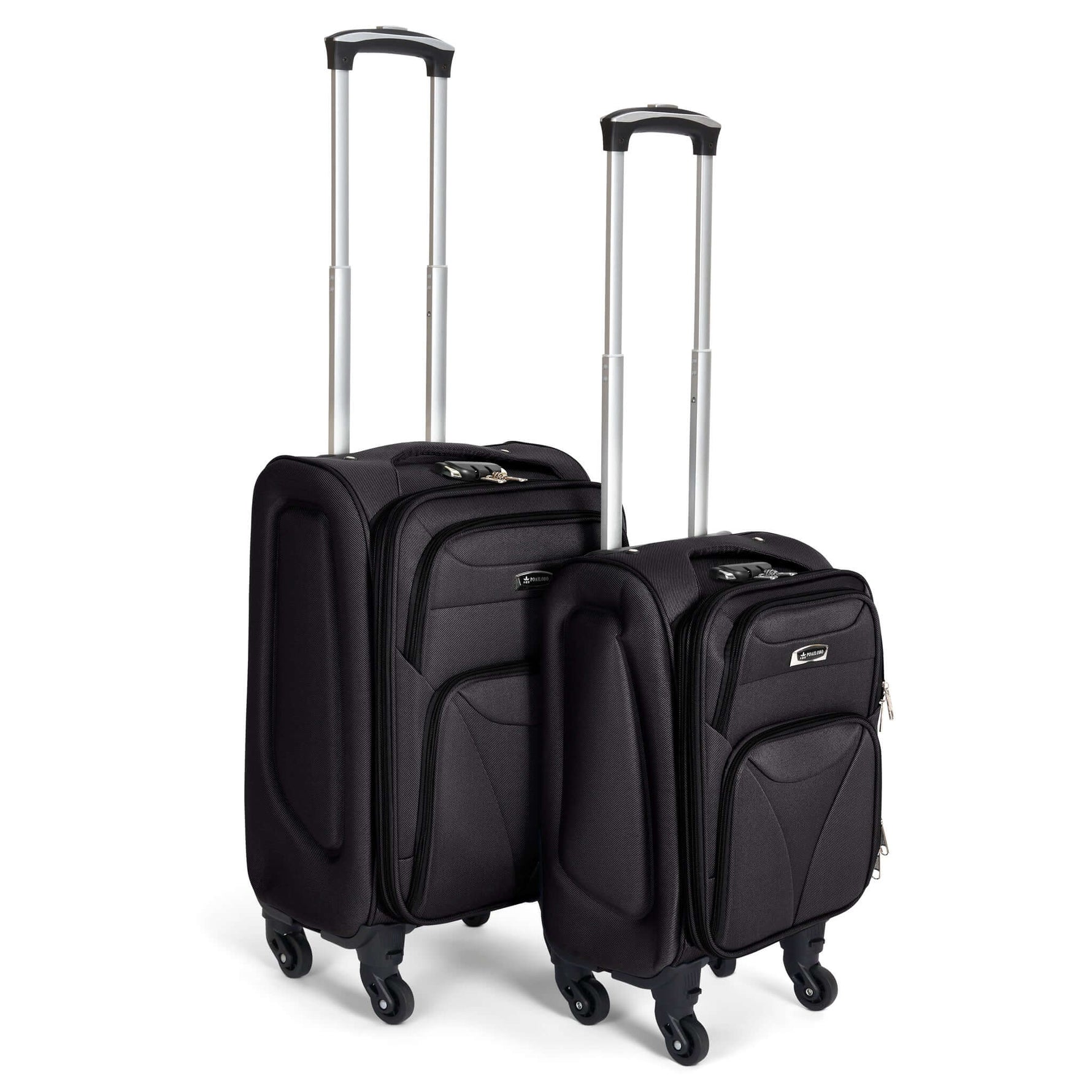 Cabin Bag Luggage Suitcase Set On Wheels - Set of 2 - Bargainia.com - 