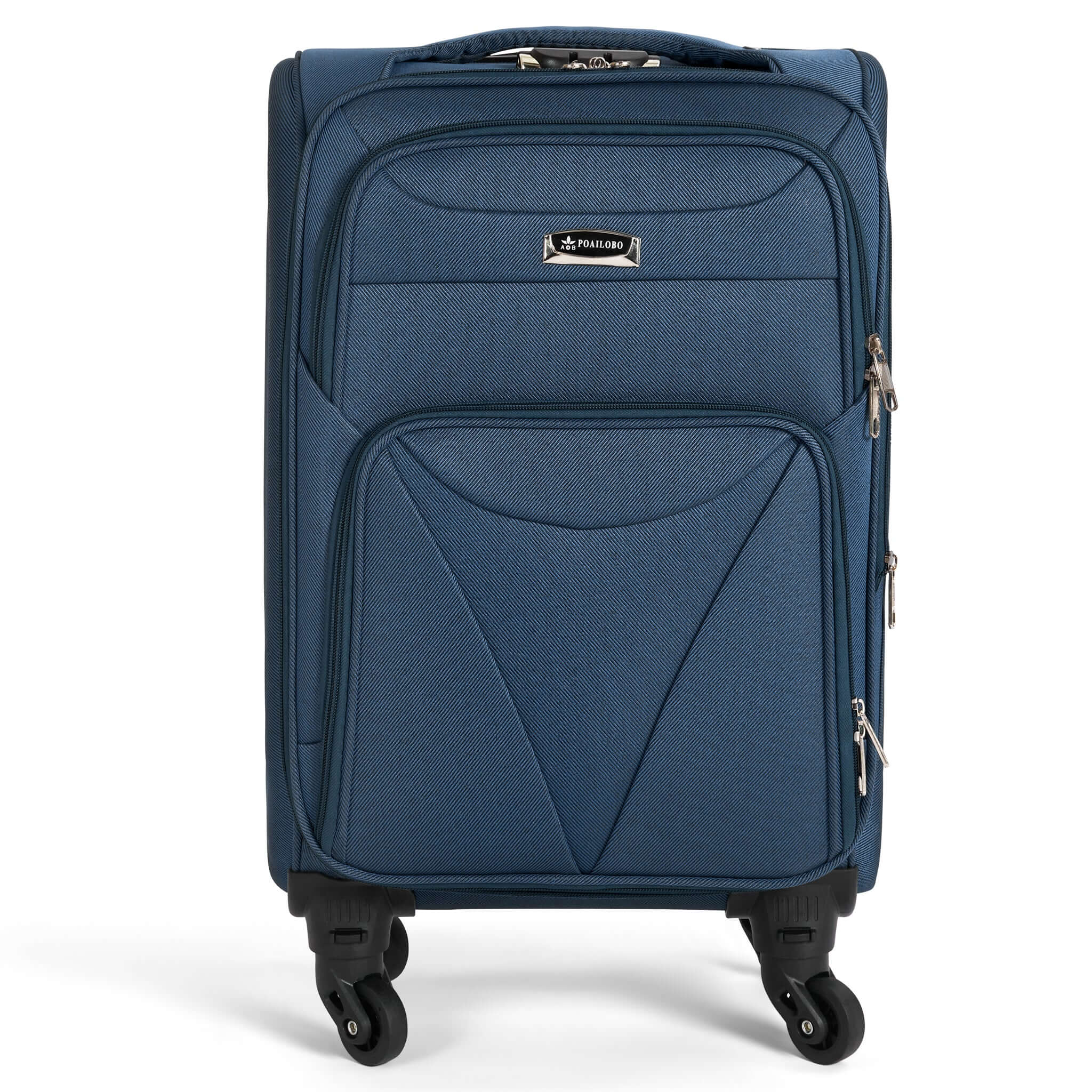 Cabin Bag Luggage Suitcase Set On Wheels - Set of 2 Clearance