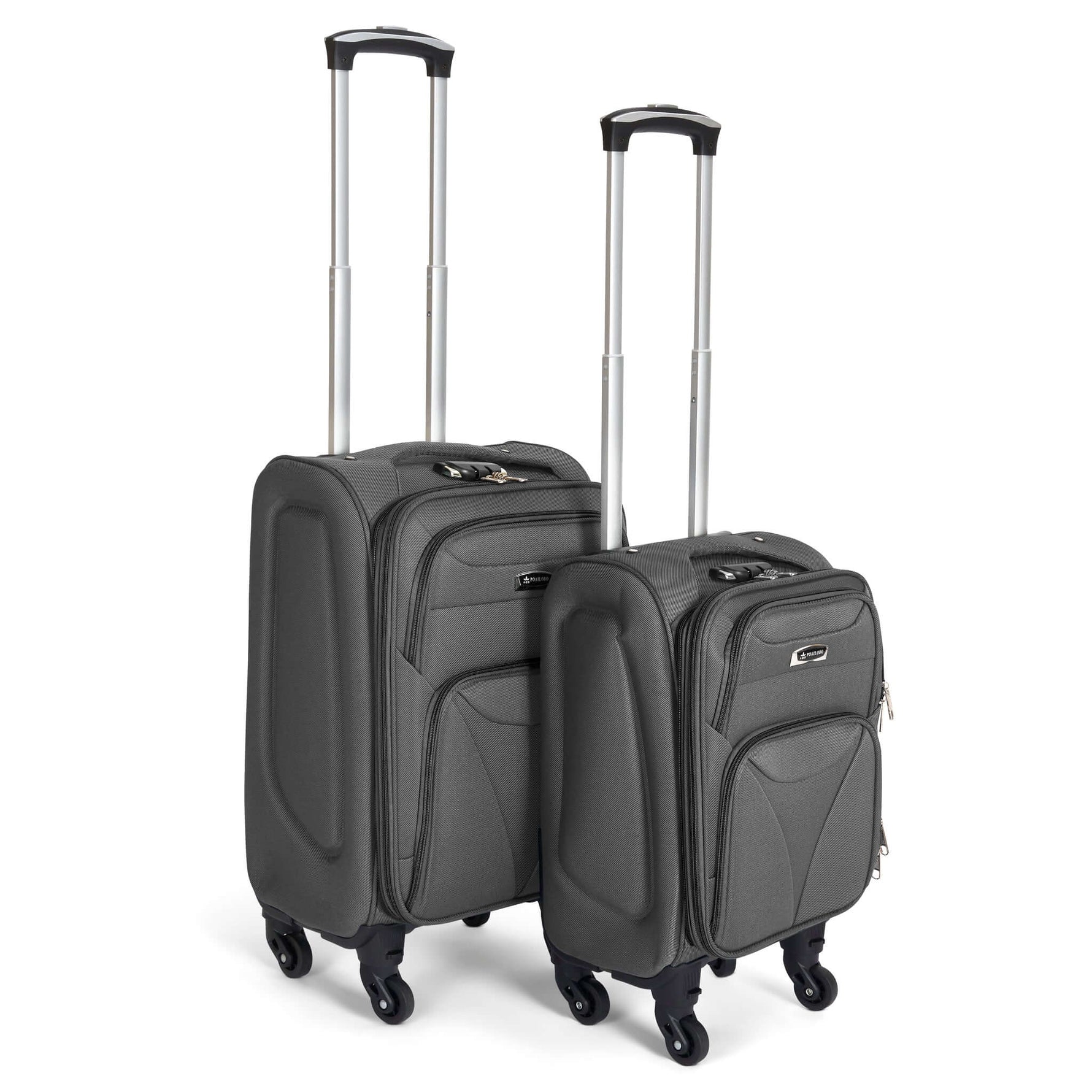 Cabin Bag Luggage Suitcase Set On Wheels - Set of 2 - Bargainia.com - 