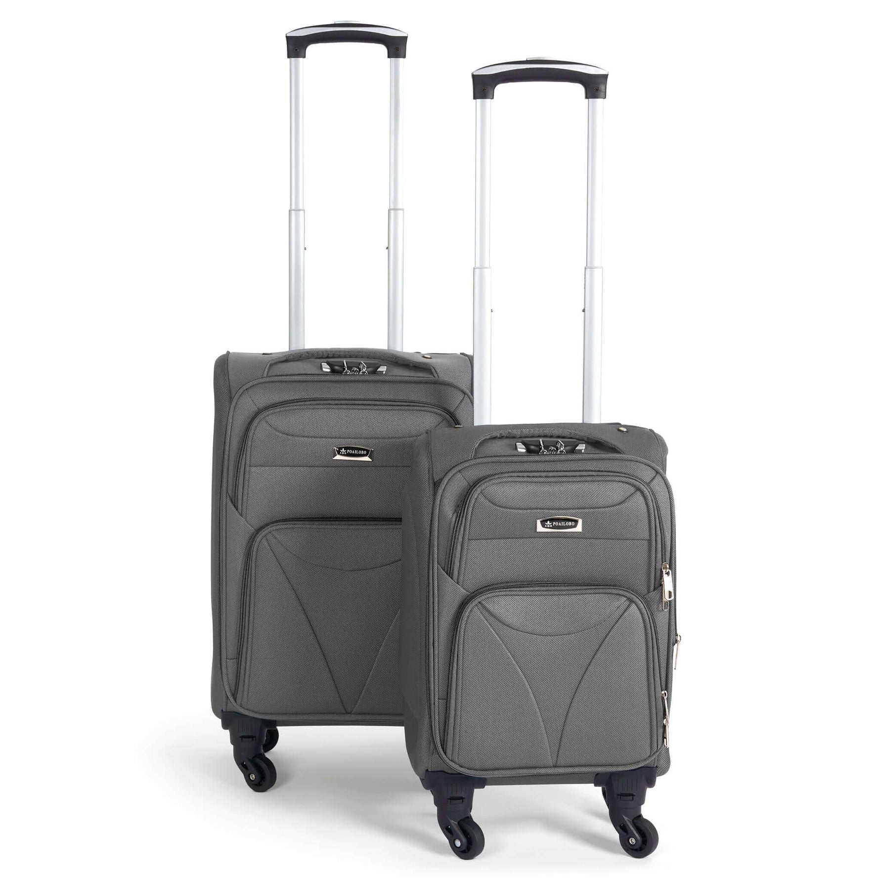 Cabin Bag Luggage Suitcase Set On Wheels - Set of 2 - Bargainia.com - 
