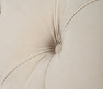 Cambridge Velvet Chesterfield Sofa Suite - Cream - Bargainia.com - 