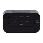 Camran Black Lcd Digital Clock - Bargainia.com - 5018705491851