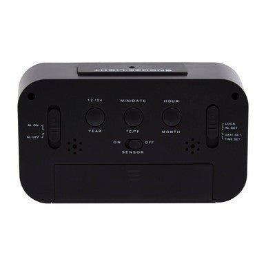 Camran Black Lcd Digital Clock - Bargainia.com - 5018705491851