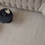 Carmel Beige - Cream Geometric Rug | 6050 - Bargainia.com - 