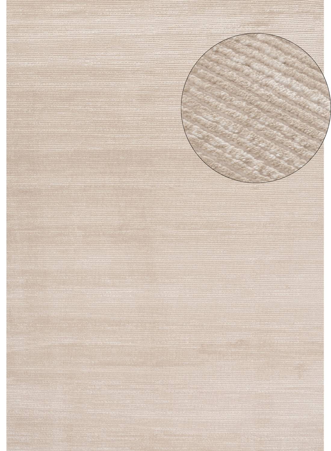 Carmel Beige - Cream Striped Rug | 6020 - Bargainia.com - 