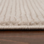 Carmel Beige - Cream Striped Rug | 6020 - Bargainia.com - 
