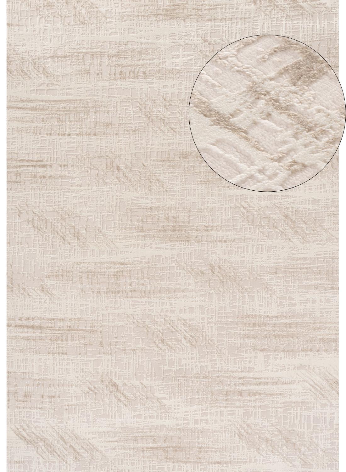 Carmel Cream - Beige Abstract Rug | 6030 - Bargainia.com - 5056584582055 - CRM-CBG-80x150