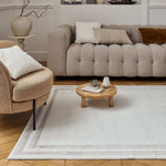Carmel Cream - Beige Bordered Rug | 6060 - Bargainia.com - 