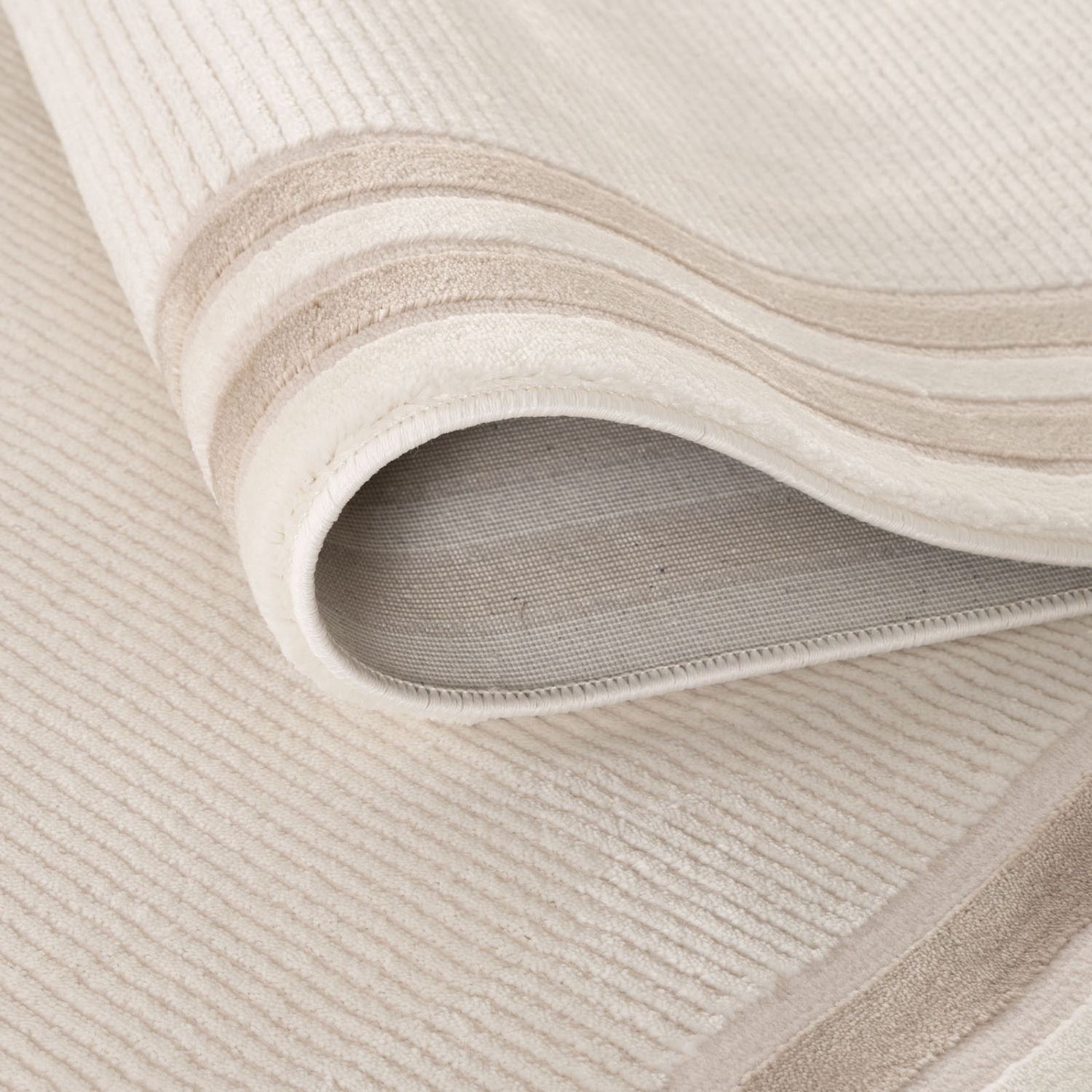 Carmel Cream - Beige Bordered Rug | 6060 - Bargainia.com - 5056584582192 - CRM-BEC-80x150