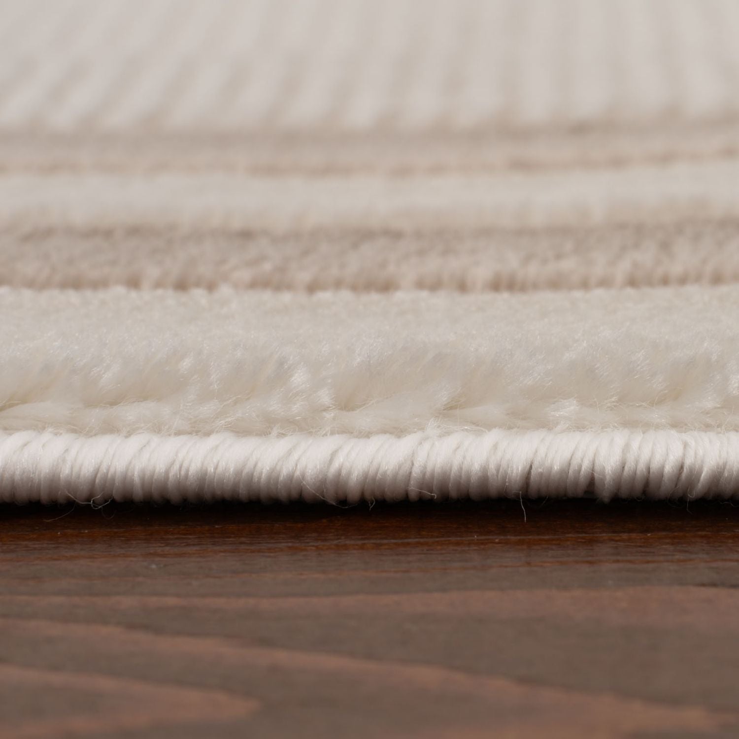 Carmel Cream - Beige Bordered Rug | 6060 - Bargainia.com - 